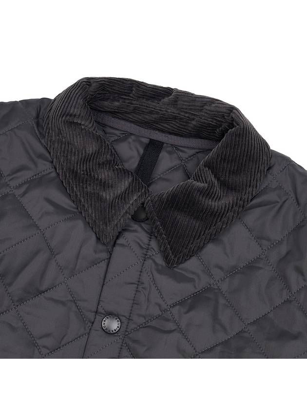 Heritage Liddesdale Quilted Padding Charcoal - BARBOUR - BALAAN 9