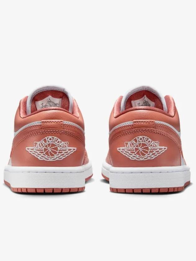 Nike Air Jordan 1 Low Women s Platinum Sky Jay Orange DC0774 080 - JORDAN - BALAAN 6