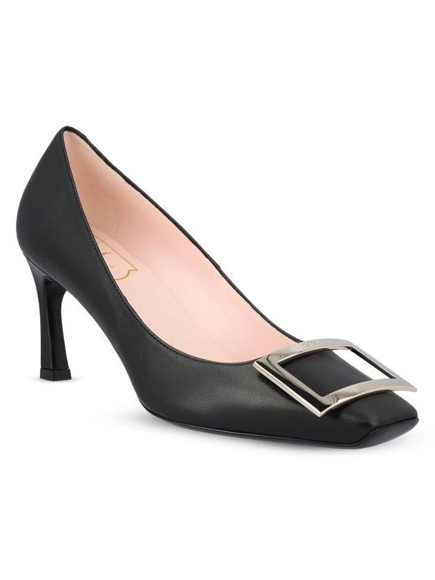 Trompette Metal Buckle Pumps Black - ROGER VIVIER - BALAAN 3