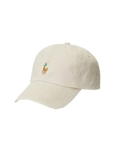 Pony Logo Classic Sport Ball Cap Beige - POLO RALPH LAUREN - BALAAN 2