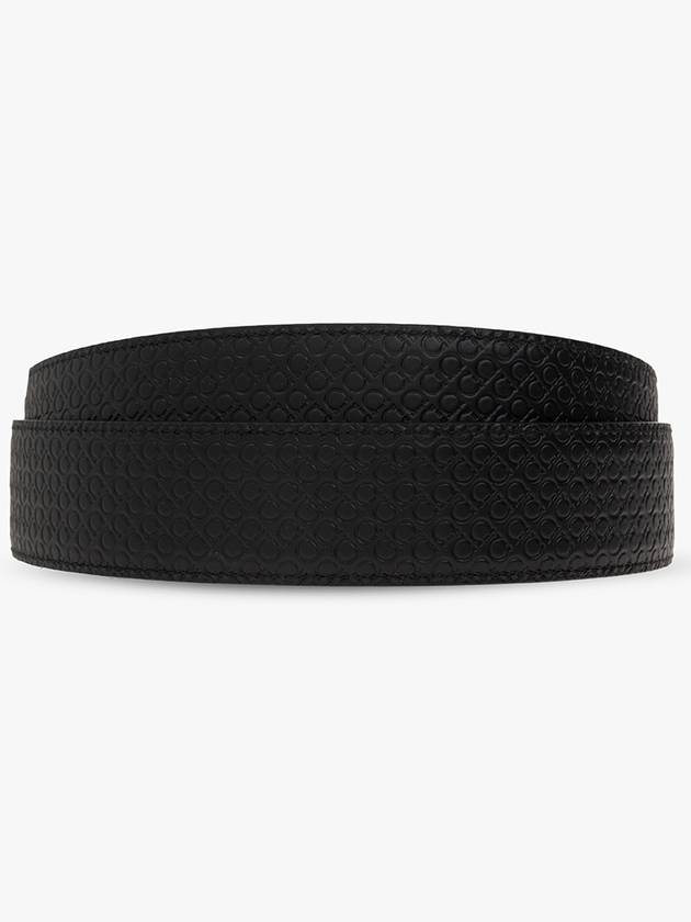 FERRAGAMO Reversible Belt, Men's, Black - SALVATORE FERRAGAMO - BALAAN 3