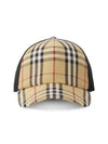 Check Mesh Ball Cap Beige - BURBERRY - BALAAN 2