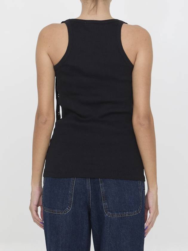 Snap-Button Tank Top - THE ATTICO - BALAAN 4