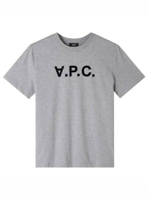 Standard Grand VPC Short Sleeve T-Shirt Grey - A.P.C. - BALAAN 2