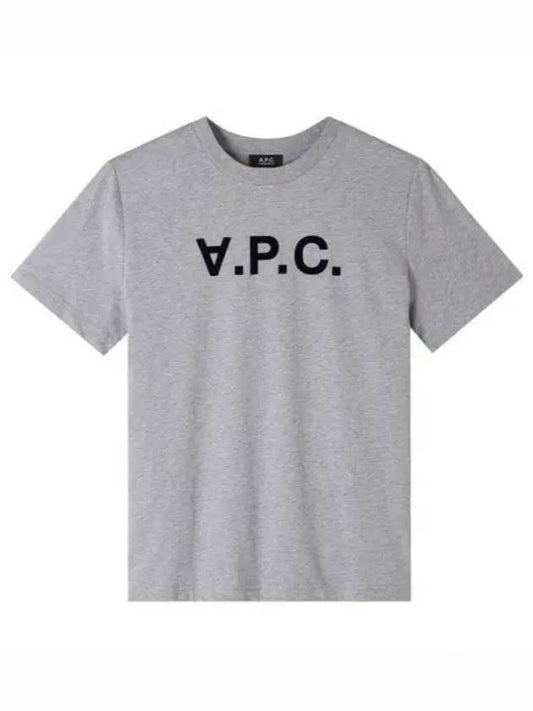 Standard Grand VPC Short Sleeve T-Shirt Grey - A.P.C. - BALAAN 2