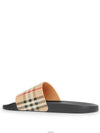 Vintage Check Slippers Beige Black - BURBERRY - BALAAN 3