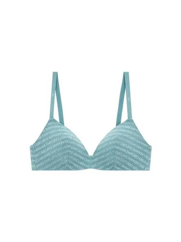 UNDERWEAR Women s Logo Pattern Mesh Triangle Bra Mint 271781 - EMPORIO ARMANI - BALAAN 1