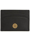 Robinson Card Wallet Black - TORY BURCH - BALAAN 1