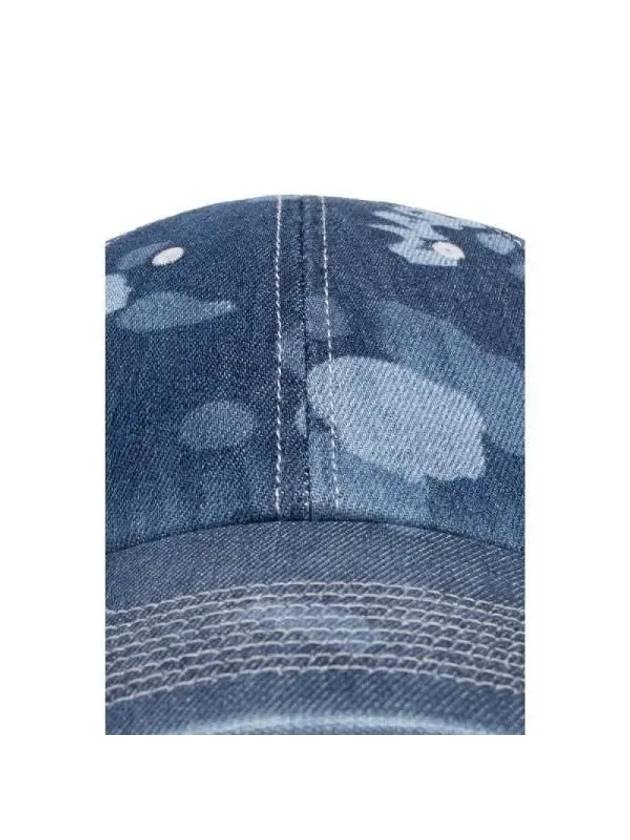 Logo Print Denim Baseball Cap Hat CLZC0108A0USCW08 - MARNI - BALAAN 4