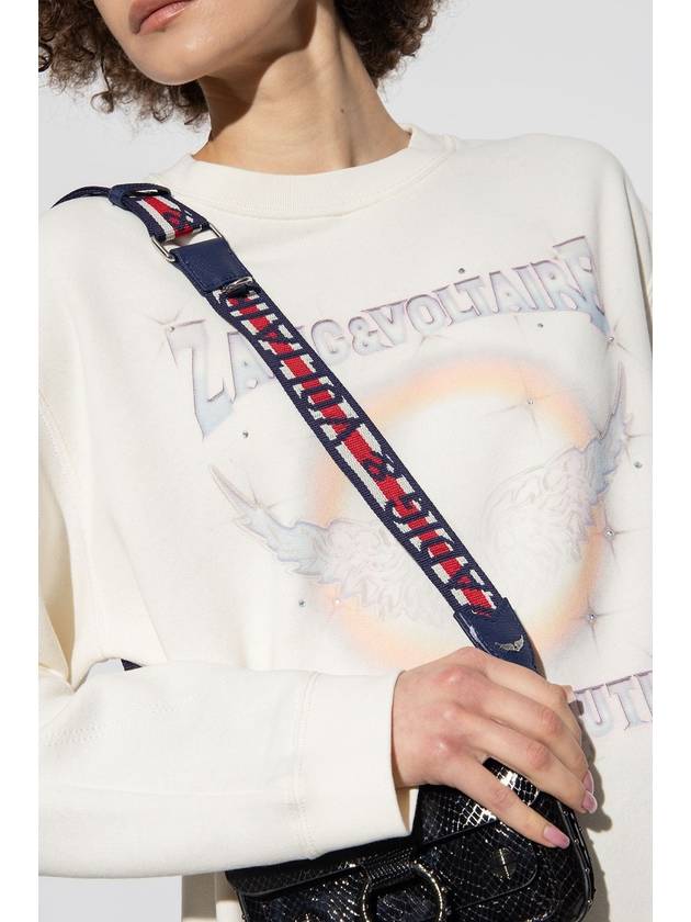 Jacquard Logo Motif Shoulder Strap LWOG00041 - ZADIG & VOLTAIRE - BALAAN 3