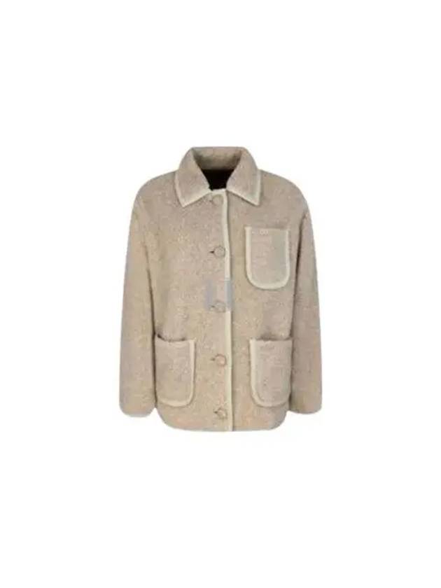 Esther Wool Jacket Rosy Beige - A.P.C. - BALAAN 2