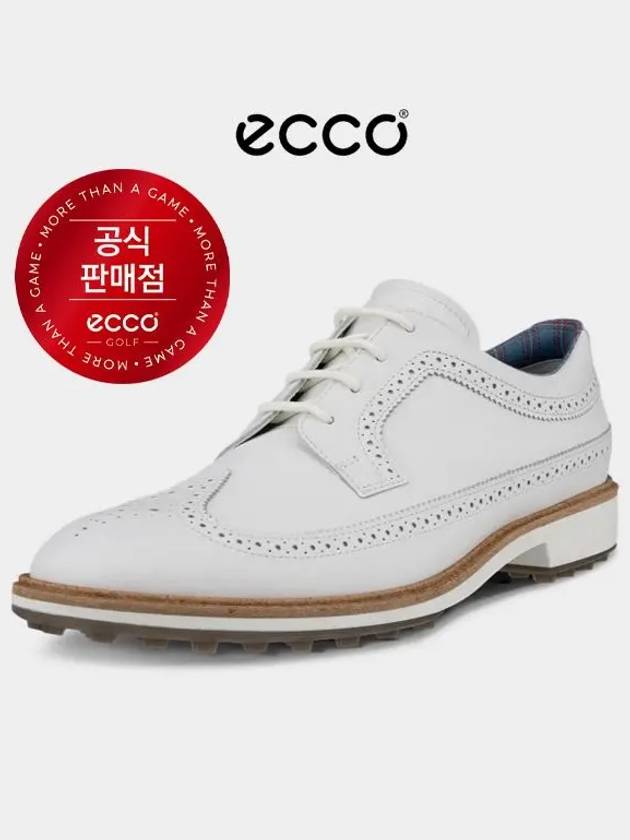 Men's Leather Classic Hybrid Spikeless White - ECCO - BALAAN 2