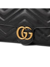 GG Marmont Chain Mini Bag Black - GUCCI - BALAAN 9