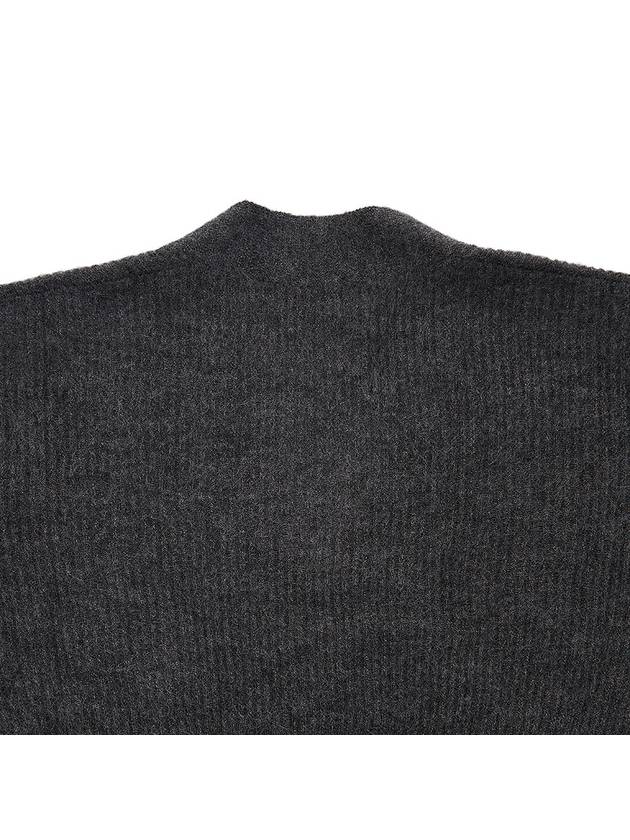 Women's Mohair V-Neck Cardigan Grey - BRUNELLO CUCINELLI - BALAAN 9