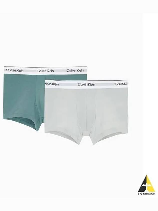 UNDERWEAR Men s Modern Cotton Stretch Trunks 2PK NB3985PSJ - CALVIN KLEIN - BALAAN 1