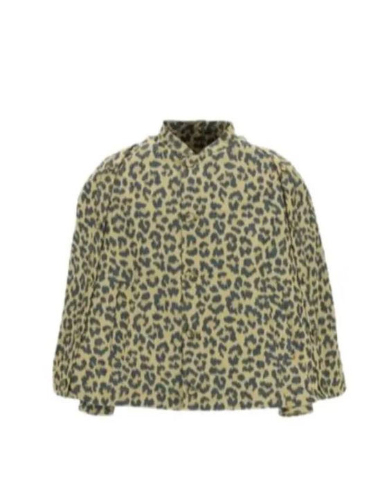 243C424A5646 289 Leopard Print Short Cape - DIOR - BALAAN.