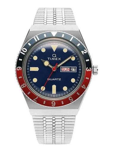 Reissue 38mm Stainless Steel Watch Blue Red - TIMEX - BALAAN 1