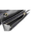 Gold Hardware GG Marmont Chain Half Wallet Black - GUCCI - BALAAN 6