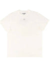 Logo Cotton Short Sleeve T-Shirt White - GANNI - BALAAN 2