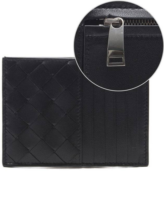 Intrecciato Card Wallet Black - BOTTEGA VENETA - BALAAN 2