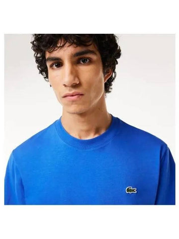 Men s Classic Fit Crew Neck T Shirt Light Blue - LACOSTE - BALAAN 1