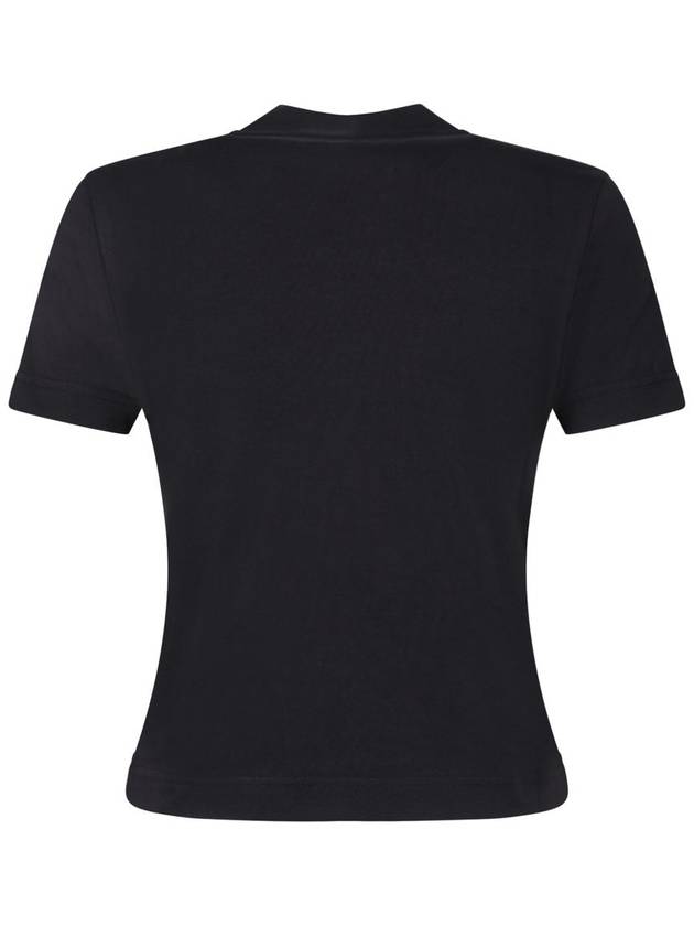 Le Gros Grain Short Sleeve T-Shirt Black - JACQUEMUS - BALAAN 3