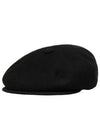 Hat Hunting Cap Hawker Beret Octagon K3164HT Black - KANGOL - BALAAN 2