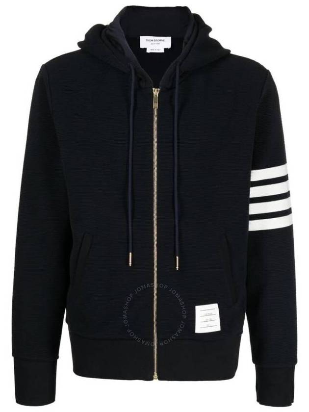 Logo patch hood zip-up MJT329A08138 - THOM BROWNE - BALAAN 2