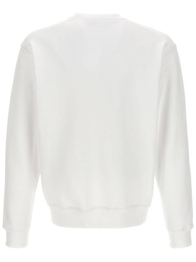 Icon Logo Crew Neck Sweatshirt White - DSQUARED2 - BALAAN 3