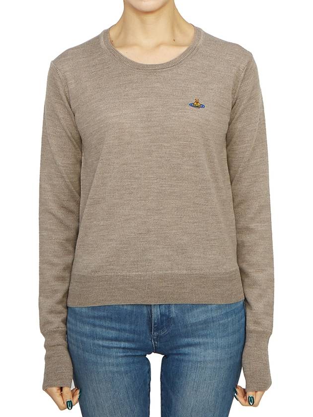 Bea Jumper Knit Top Grey - VIVIENNE WESTWOOD - BALAAN 2