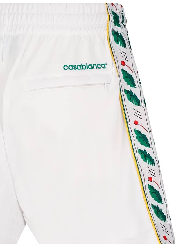 short pants MS24JTR16701 WHITE - CASABLANCA - BALAAN 4