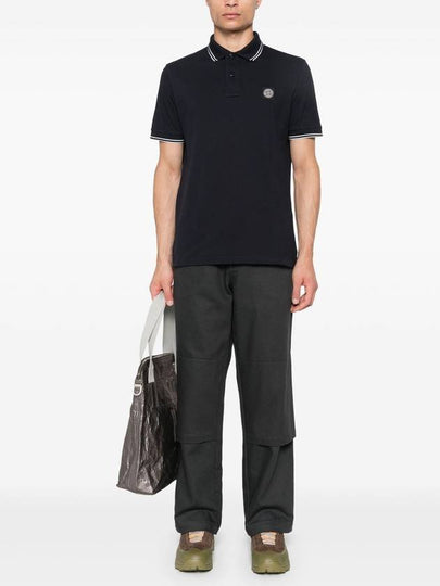 Stone Island T-shirts and Polos Blue - STONE ISLAND - BALAAN 2