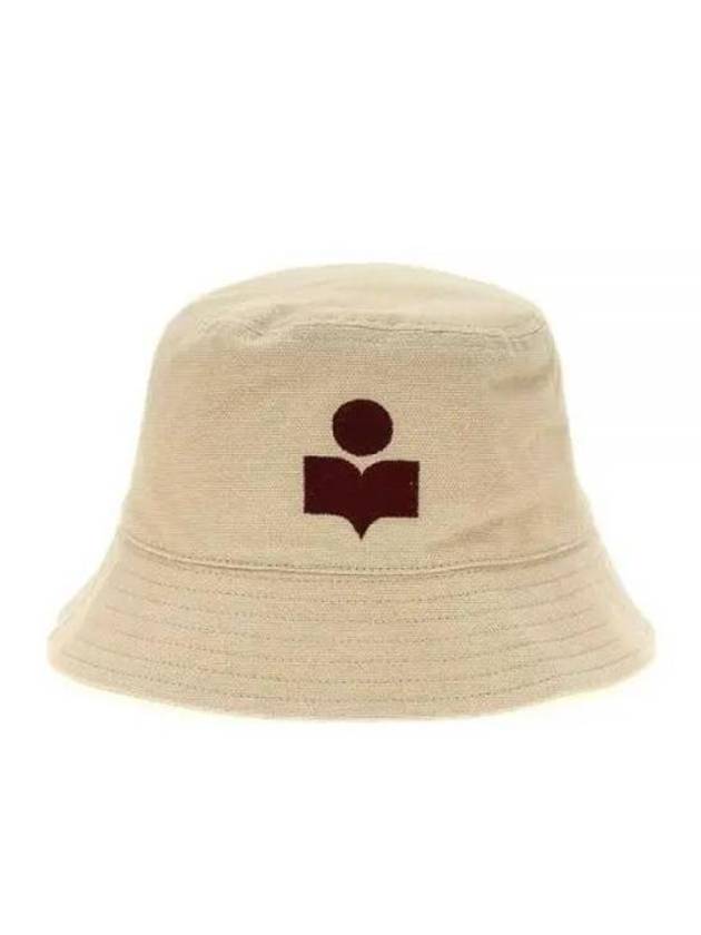 Hailey Embroidered Logo Bucket Hat Ecru - ISABEL MARANT - BALAAN 2