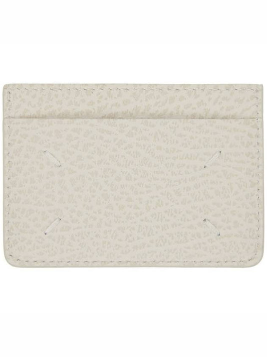Stitched Card Wallet Ivory - MAISON MARGIELA - BALAAN.