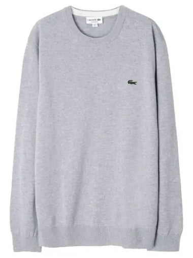 Organic cotton crewneck sweater - LACOSTE - BALAAN 1