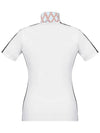 Women's Pip Polo Shirt White - J.LINDEBERG - BALAAN 4