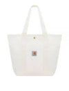 Canvas Tote Bag White - CARHARTT WIP - BALAAN 2