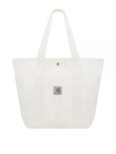 Canvas Tote Bag White - CARHARTT WIP - BALAAN 2