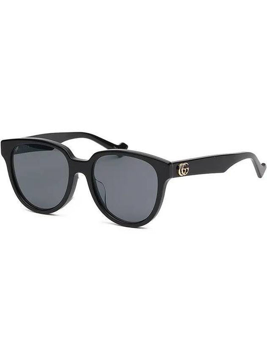 Eyewear horn rimmed sunglasses black - GUCCI - BALAAN 1