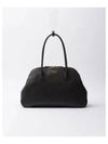 Medium Leather Tote Bag Black - PRADA - BALAAN 2