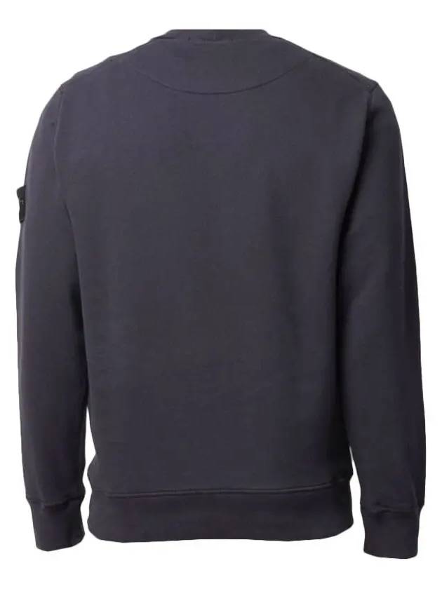 Wappen Patch Crewneck Sweatshirt Dark Blue - STONE ISLAND - BALAAN 4