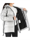 Women's Cypress Short Padded Puffer Jacket Silver Birch - CANADA GOOSE - BALAAN.