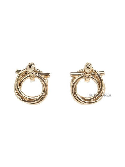 Ferragamo Women s Gancini Earrings 76 0549 ORO GIOVE 0751618 - SALVATORE FERRAGAMO - BALAAN 2