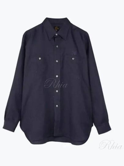 24 Work Shirt Purple OT206 - NEEDLES - BALAAN 1