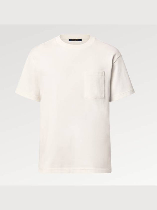 Pique Cotton Short Sleeve TShirt - LOUIS VUITTON - BALAAN 1