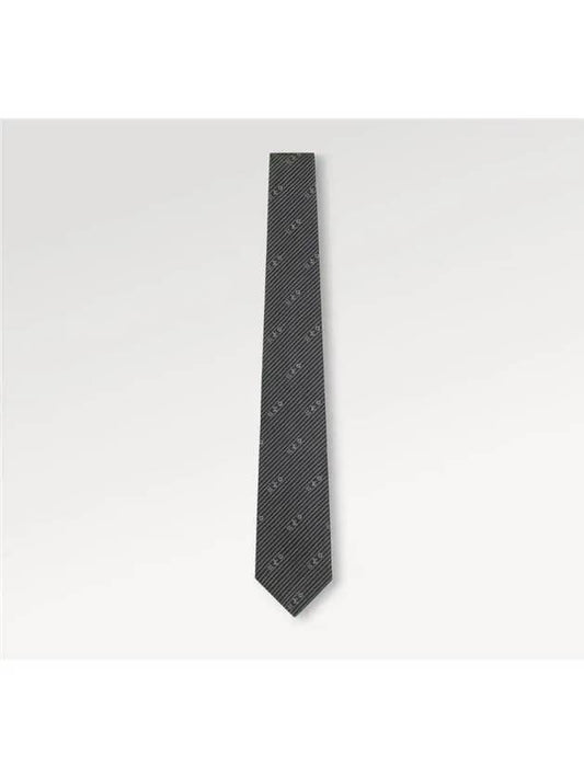 Monogram Diagonal Tie Grey - LOUIS VUITTON - BALAAN 2