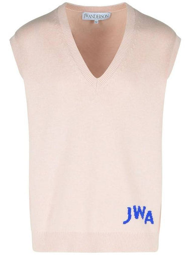 JW Anderson Jwa V Neck Vest - JW ANDERSON - BALAAN 1