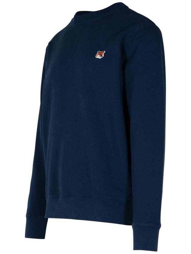 Fox Head Patch Regular Sweatshirt Midnight Blue - MAISON KITSUNE - BALAAN 3