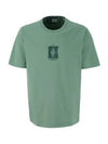 30/2 Mercerized Jersey Twisted Graphic Short Sleeve T-Shirt Green - CP COMPANY - BALAAN 2