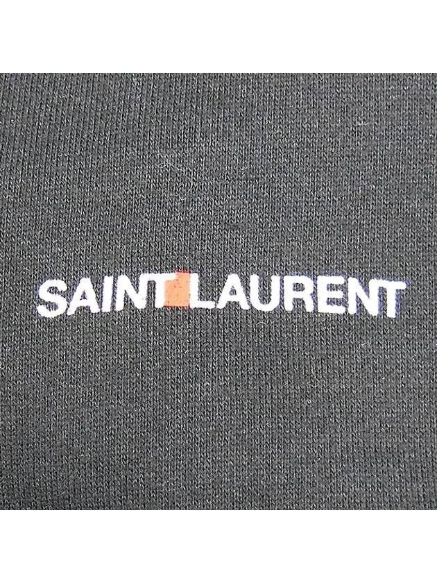 Smith Market Used Luxury Black Tee Men s Clothing - SAINT LAURENT - BALAAN 4